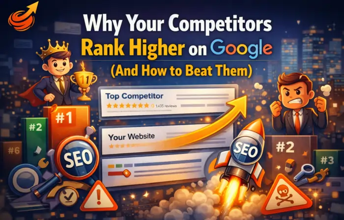 why your competitors rank higher on google