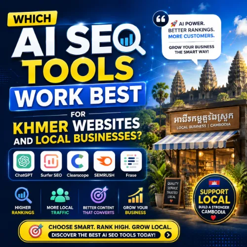 AI SEO Tools Work Best for Khmer Websites and Local Businesses
